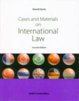 Cases and Materials on International Law 0421781505 Book Cover