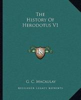 The History Of Herodotus V1 1162697318 Book Cover