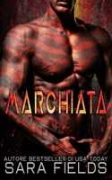 Marchiata: Un Dark Romance Fantascientifico sugli Alieni B0C9SJ2PH9 Book Cover