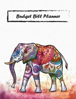 Budget Bill Planner: Finance Weekly & Monthly Income And Expense Tracker Bill Organizer  | Household Budget Savings  (Undated - Start Any Time) |  Elephant Painting Design B083XGJW5F Book Cover
