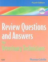 Review Questions and Answers for Veterinary Technicians [with Veterinary Consult Online Access] 0815118503 Book Cover