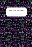 Mardi Gras Art Theme Notebook 1656415054 Book Cover