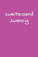 zweitausend zwanzig: Planer 2020 A5 Lila (German Edition) 167948446X Book Cover