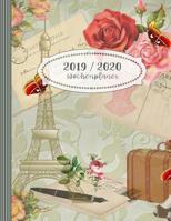2019-2020 Wochenplaner: Kalender Planer f�r Frauen - Akademisches Jahr ab Juli 2019 bis Juni 2020 - Jahres�bersicht Monats�bersicht Wochen�bersicht Mit To Do Liste + 44 Notizen Seiten liniert - Vintag 107518391X Book Cover