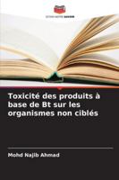 Toxicité des produits à base de Bt sur les organismes non ciblés 6209353002 Book Cover