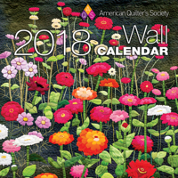 American Quilter's Society 2018 Wall Calendar 1683391071 Book Cover