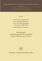 Untersuchungen Zum Mechanismus Der Thermooxidation Und Zur Stabilisierung Von Nylon 6 3663199282 Book Cover