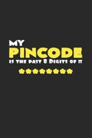 My pincode: 6x9 Engineers - grid - squared paper - notebook - notes 1692731645 Book Cover