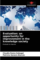 Evaluation: an opportunity for improvement in the knowledge society 6203355178 Book Cover