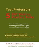 5 SAT Writing Practice Tests 0979678625 Book Cover
