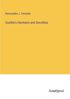 Goethe's Hermann and Dorothea 3382825880 Book Cover
