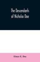 The Descendants of Nicholas Doe 1015519350 Book Cover