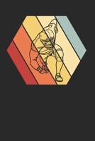 American Football Notizbuch: American Football Notizbuch f�r Liebhaber / Notizheft / Notizblock A5 (6x9in) Dotted Notebook / Punkteraster / 120 gepunktete Seiten 1678723002 Book Cover