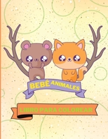 Libro para colorear de animales bebés: Libro para colorear de animales adorables Páginas para colorear de animales lindos para niños 25 animales bebés increíblemente adorables null Book Cover