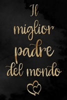 Il miglior padre del mondo: Taccuino a scacchi da regalare | 6 x 9 pollici, circa A5 | 100 pagine | a scacchi | Taccuino per lavoro o piacere (Italian Edition) 1675600538 Book Cover