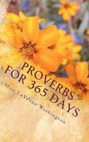 Proverbs for 365 Days 1456520733 Book Cover