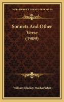 Sonnets and Other Verse 1165753421 Book Cover