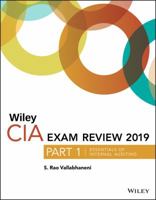 Wiley CIA Exam Review 2019, Part 1: Essentials of Internal Auditing 1119524431 Book Cover