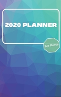 2020 Planner For Purse: January 2020 - December 2020 - Monthly Dated With Year At A Glance and Notes Pages (Gift Calendar) (Gradient) 1711798711 Book Cover