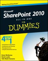 SharePoint 2010 All-in-One For Dummies 0470587164 Book Cover