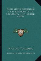 Dei Sussidii Dotali E Dell'utilit� Loro Paragonata Ad Altre Istituzioni Di Pubblica Carit�: Discorso (Classic Reprint) 116745877X Book Cover