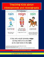 Teaching Kids about Homophones and Homographs: reproducible worksheets included 1729298869 Book Cover