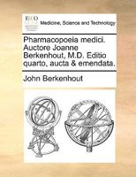 Pharmacopoeia Medici (1768) 1149203633 Book Cover