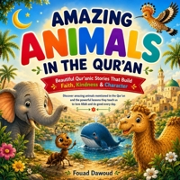 Amazing Animals in the Qur'an: Discover the Whale, the She-Camel & the Elephant Through Authentic Islamic Stories, Fun Facts, Activities, Life Lessons & Reflection Pages for Muslim Kids Ages 6–10 B0H8L362P3 Book Cover