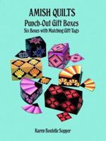Amish Quilts Punch-Out Gift Boxes 0486290883 Book Cover