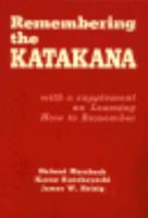 Remembering the Katakana 0870408607 Book Cover