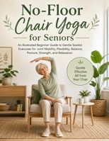 No-Floor Chair Yoga for Seniors: An Illustrated Beginner Guide to Gentle Seated Exercises for Joint Mobility, Flexibility, Balance, Posture, Strength, and Relaxation 7270070989 Book Cover