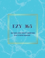 Ezy 365 Content Planner: Plan content like a pro null Book Cover