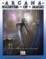 Arcana: Societies of Magic (Arcana) 0970104863 Book Cover