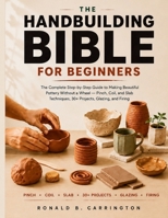 The Hand Building Bible for Beginners: The Complete Step-by-Step Guide to Making Beautiful Pottery Without a Wheel — Pinch, Coil, and Slab Techniques, 30+ Projects, Glazing, and Firing B0HDTF13SQ Book Cover