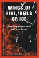 Wings of fire, Veils of ice: A tale of love and power in a world divided by fire and frost (Fantasy and Romance) B0DV9RMBK2 Book Cover