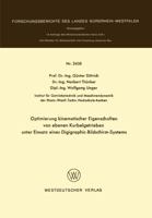 Optimierung Kinematischer Eigenschaften Von Ebenen Kurbelgetrieben Unter Einsatz Eines Digigraphic-Bildschirm-Systems 3531024388 Book Cover