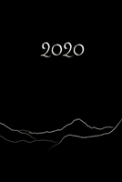 2020: Kalender, Timer und Terminplaner zum Organisieren und Planen für das Jahr 2020 I Bergkette (German Edition) 1712598686 Book Cover