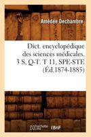 Dictionnaire Encyclop�dique Des Sciences M�dicales, Volume 3... 2012649815 Book Cover
