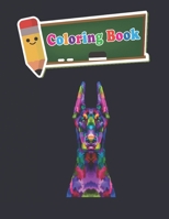 Coloring Book: 100 Animals for Stress Relieving Designs Animals, Flowers, Patterns And So Much More For Adults and kids - 8 x10 inche B089HZMBC9 Book Cover