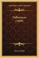 Differences - Primary Source Edition 1376874032 Book Cover