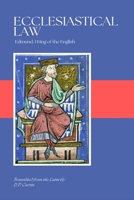 Ecclesiastical Law B0DRY6CWNP Book Cover