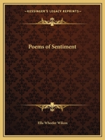 Poems of Sentiment 0766143953 Book Cover