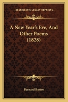 A New Year's Eve, and Other Poems 1241030510 Book Cover