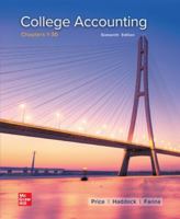 CUS College Accounting, Chapters 1-30, Print Edition 1264650442 Book Cover