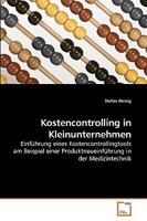 Kostencontrolling in Kleinunternehmen 3639223616 Book Cover