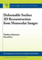 Deformable Surface 3D Reconstruction from Monocular Images 1608458253 Book Cover