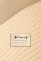 Notizbuch: Punktraster, 100 Seiten, DIN A5 Format, wei�es Papier, gl�nzendes Softcover f�r hochwertiges Design Notizheft - Tagebuch - Journal - Planer Cover: Sand W�ste Warm Hitze Sahara Afrika Asien  1692782010 Book Cover