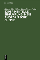 Experimentelle Einf�hrung in Die Anorganische Chemie 3110106604 Book Cover