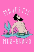 Majestic Mer Beard: Comic Book Notebook Paper 1088676235 Book Cover