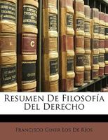 Resumen De Filosofía Del Derecho 1287361889 Book Cover